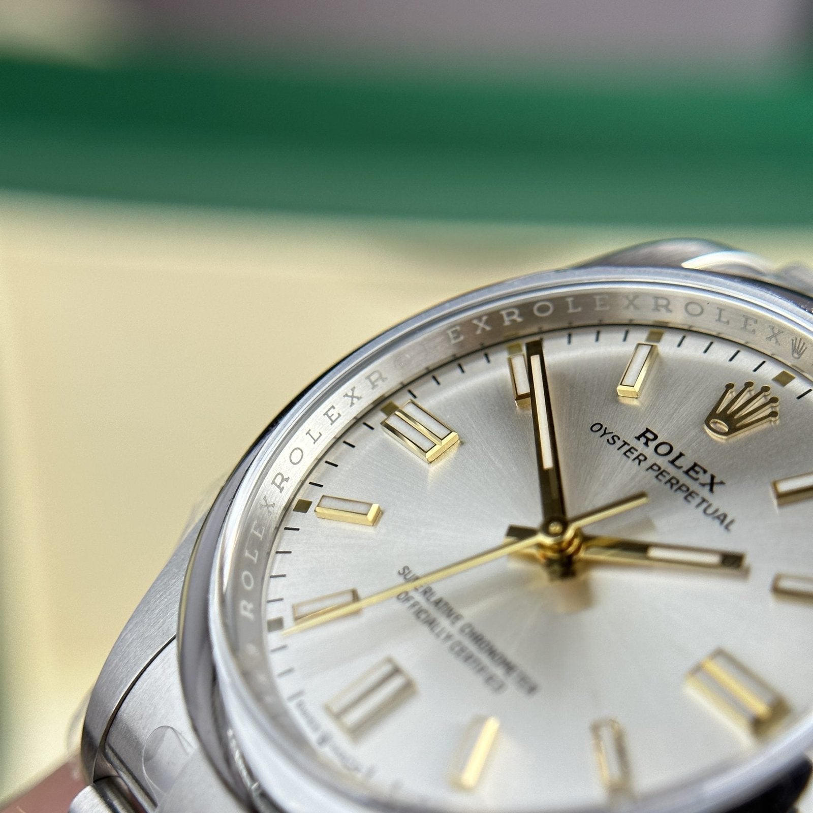 Rolex Watch Oyster Perpetual 126000 Silver Dial 36mm