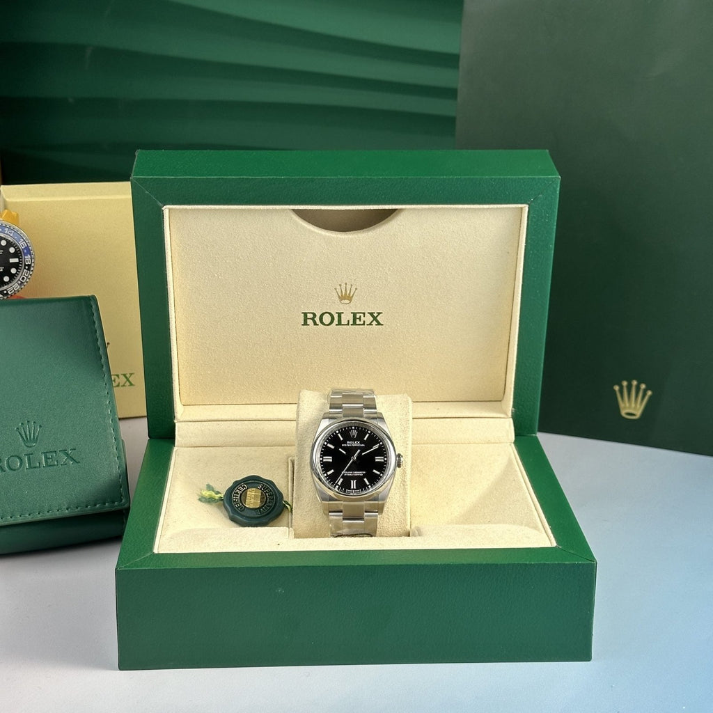 Rolex Watch Oyster Perpetual 126000 Dial Black 36mm