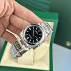 Rolex Watch Oyster Perpetual 126000 Dial Black 36mm
