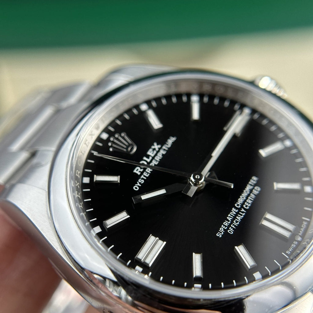Rolex Watch Oyster Perpetual 126000 Dial Black 36mm