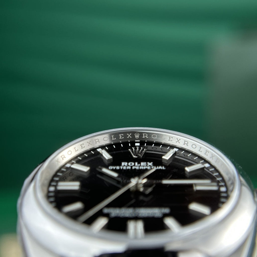 Rolex Watch Oyster Perpetual 126000 Dial Black 36mm