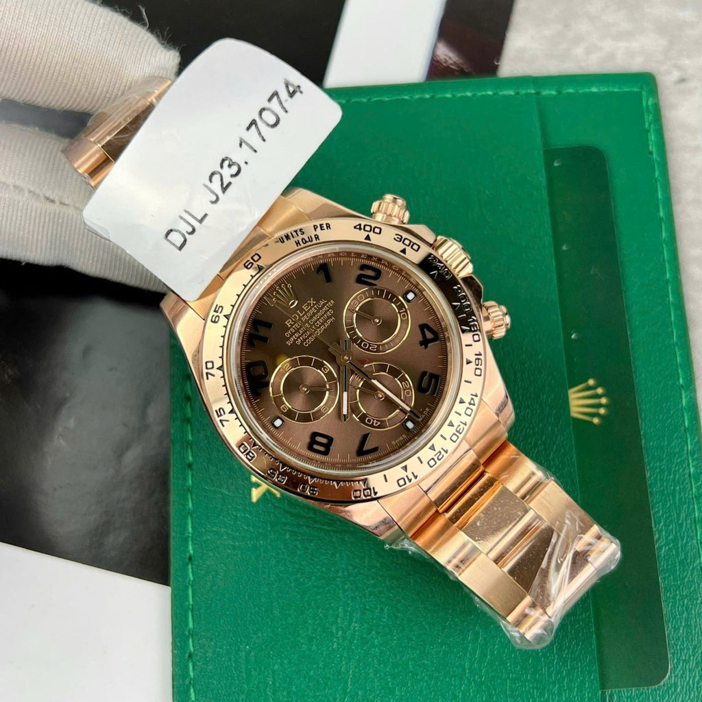 Rolex Cosmograph Daytona 116505 18K Gold Wrapped Watch 40mm