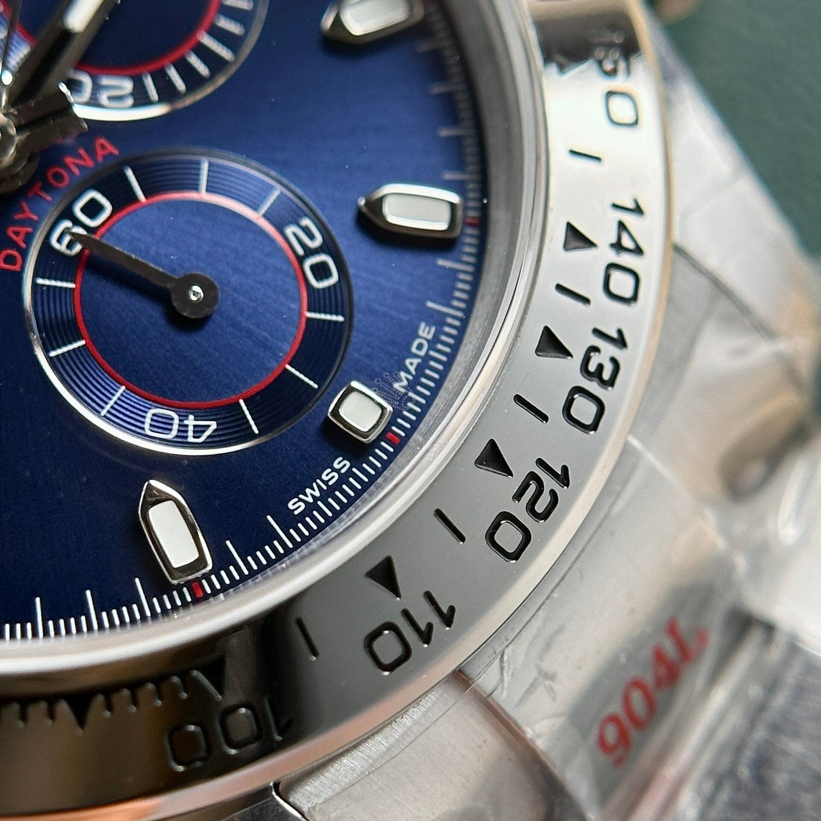 Rolex Cosmograph Daytona 116506 Watch Blue Dial 40mm