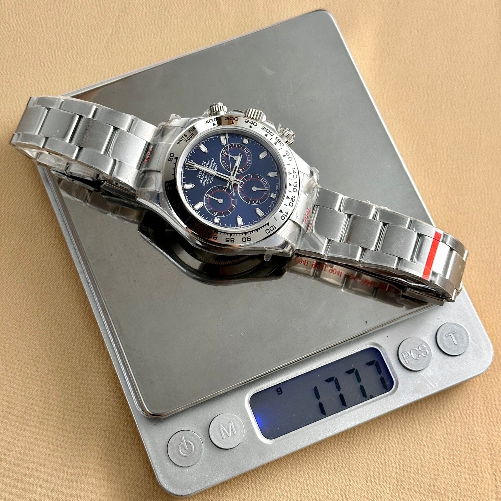 Rolex Cosmograph Daytona 116506 Watch Blue Dial 40mm