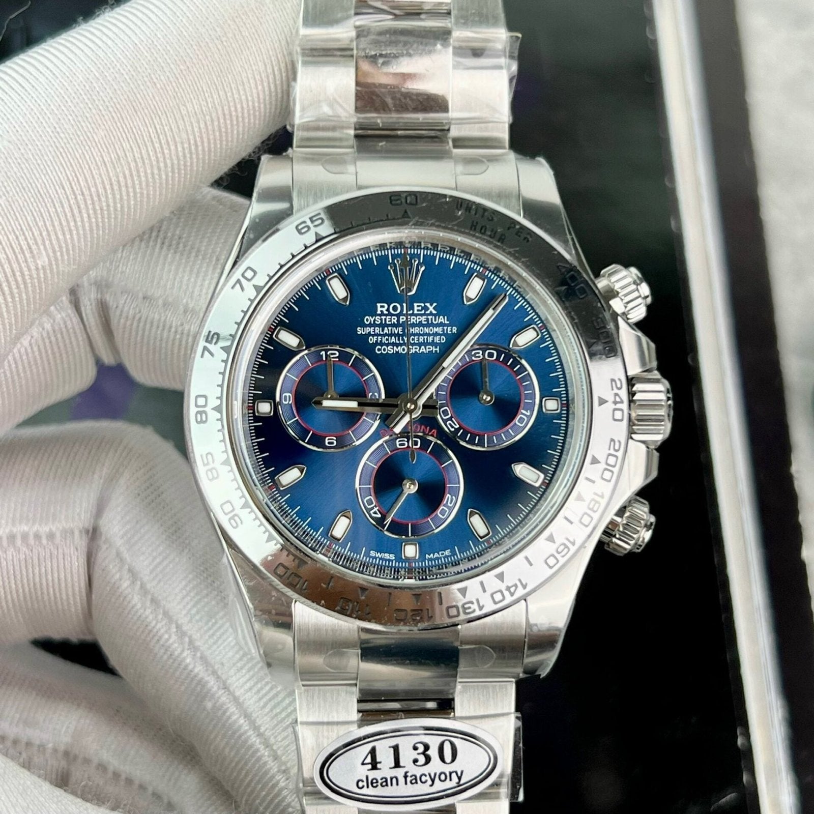 Rolex Daytona 116509 Watch Blue Dial 40mm