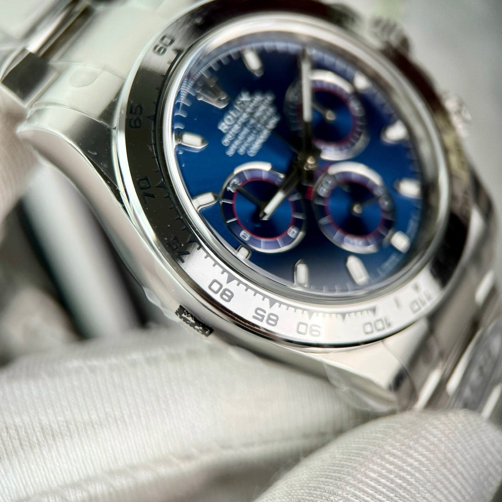 Rolex Daytona 116509 Watch Blue Dial 40mm