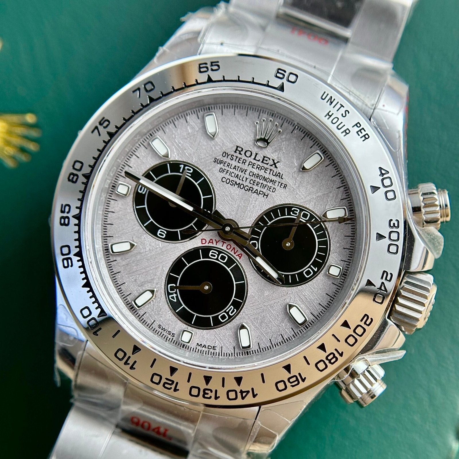 Rolex Cosmograph Daytona 116509 Watch Meteorite Dial 40mm