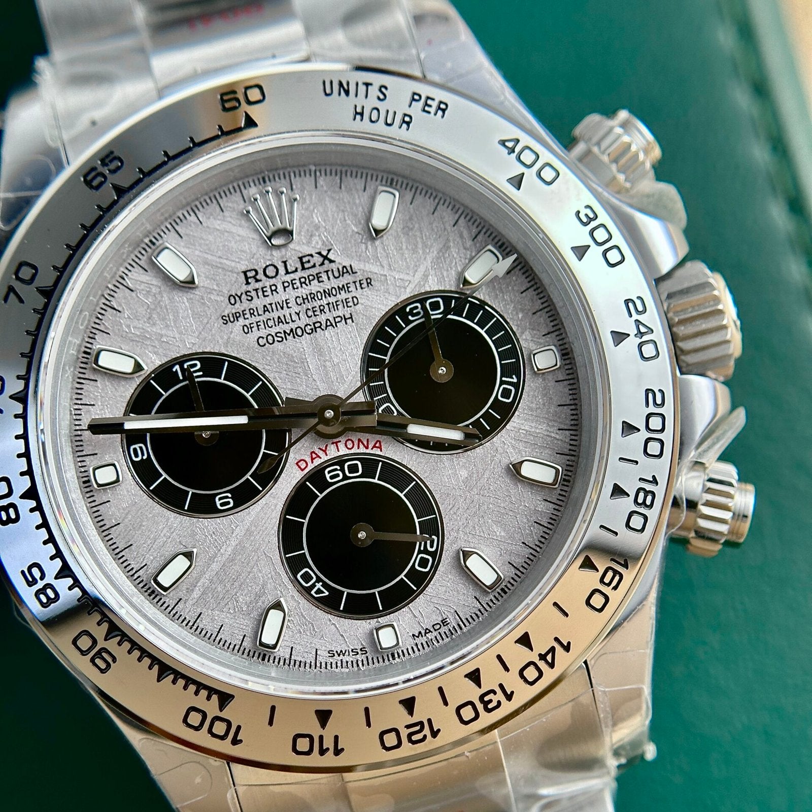 Rolex Cosmograph Daytona 116509 Watch Meteorite Dial 40mm