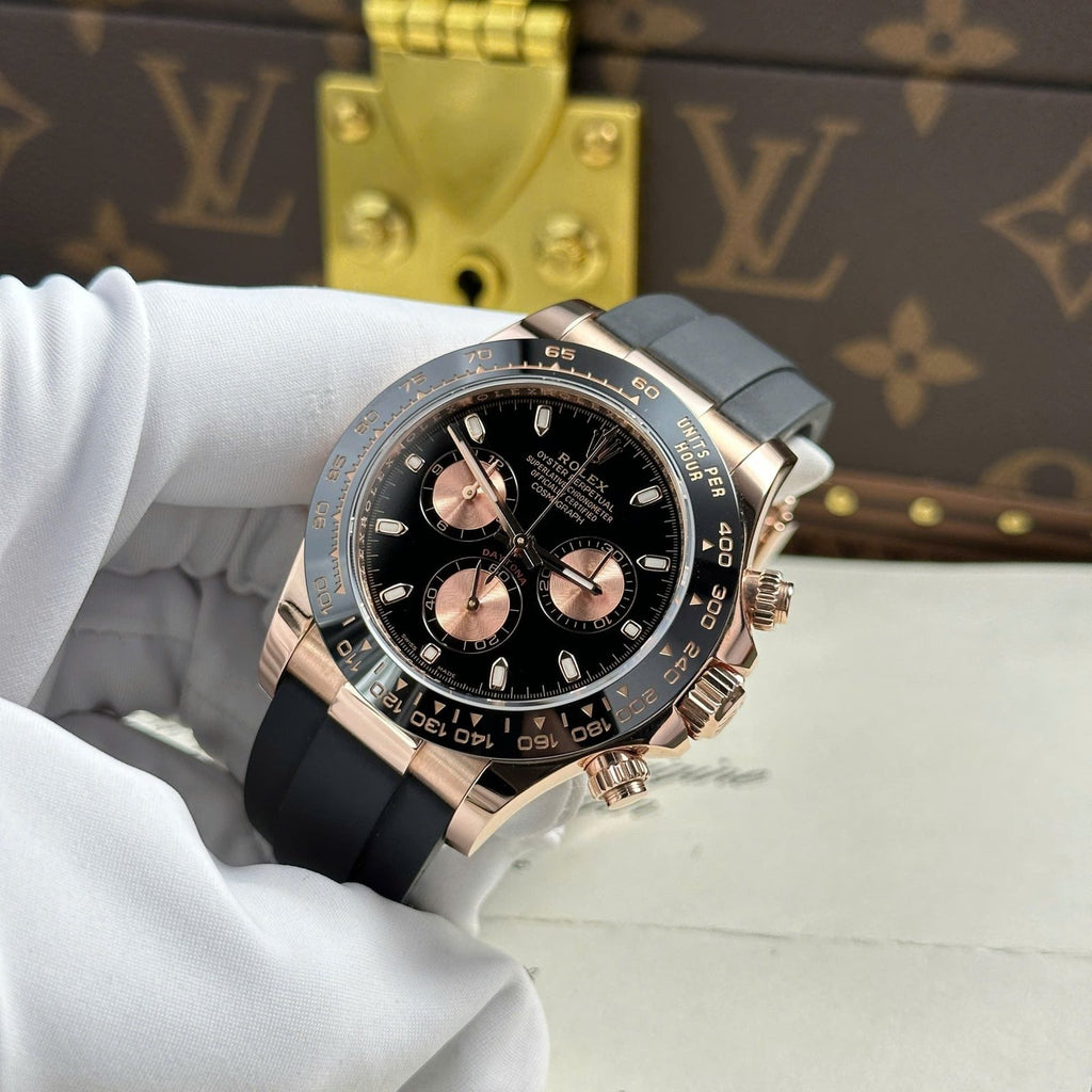 Rolex Cosmograph Daytona 116515LN Black Dial 11 Watch Gold Wrapped 40mm