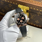 Rolex Cosmograph Daytona 116515LN Black Dial 11 Watch Gold Wrapped 40mm