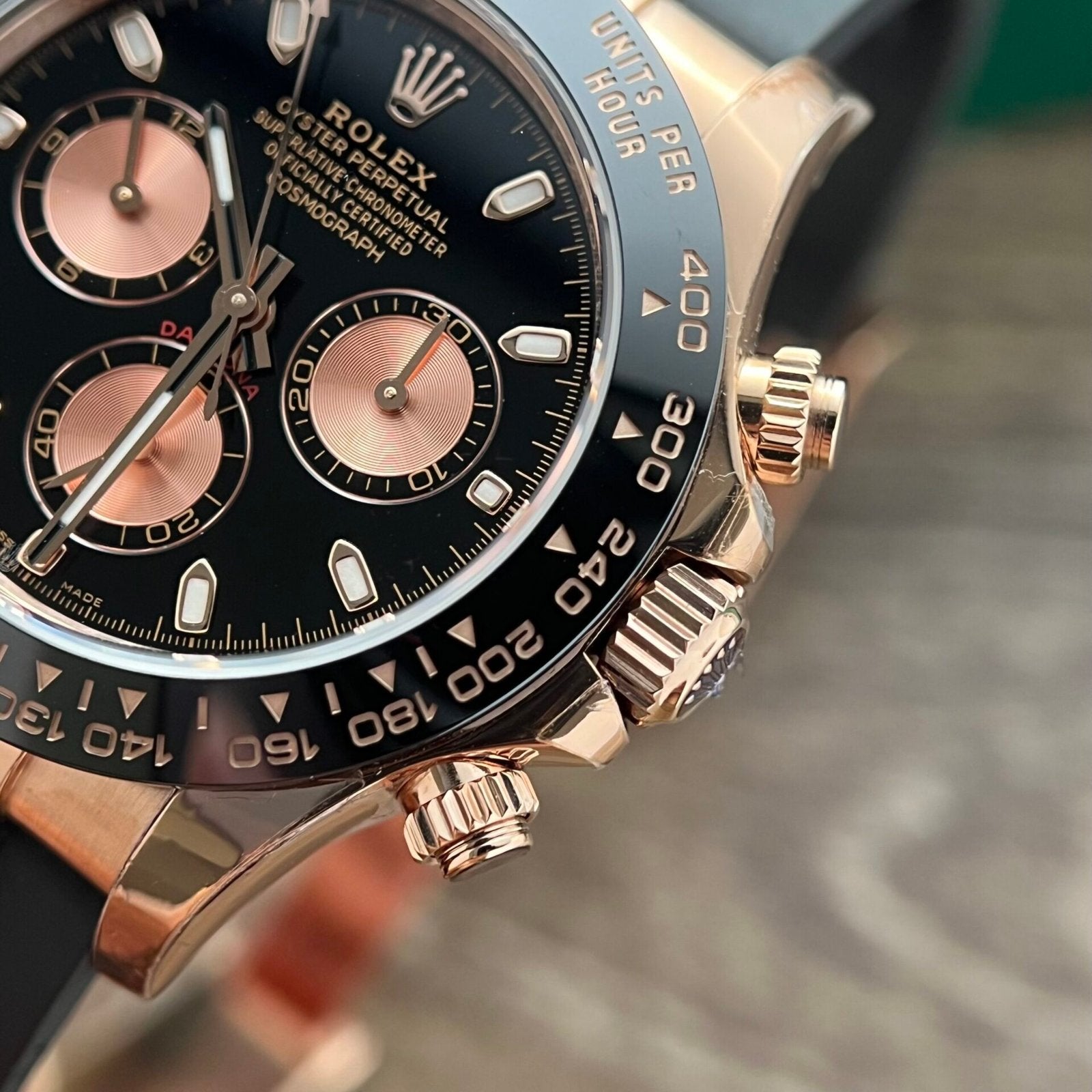 Rolex Cosmograph Daytona 116515LN Watch Dial Black 40mm