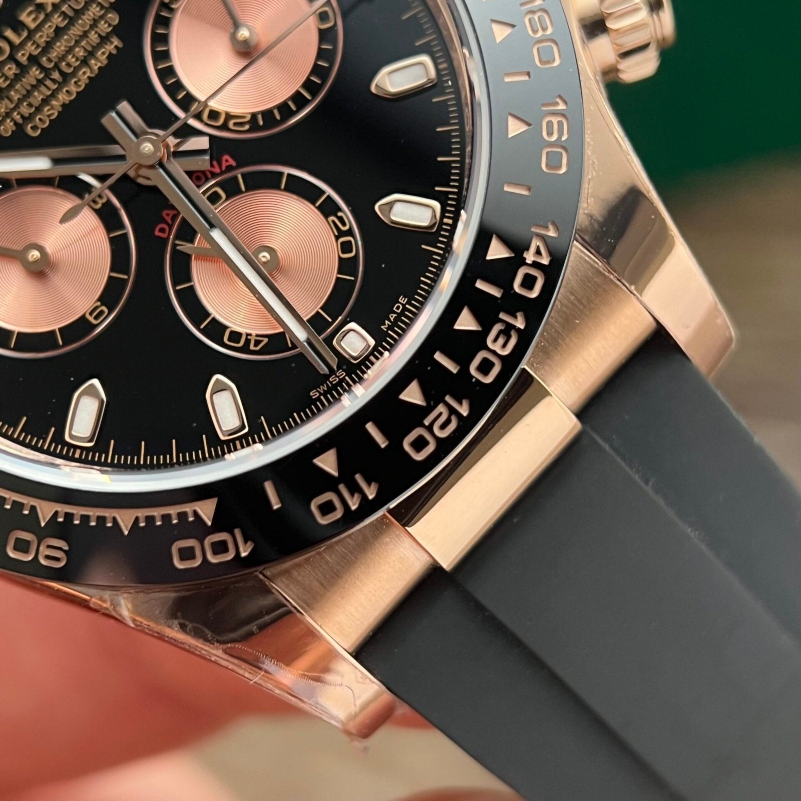 Rolex Cosmograph Daytona 116515LN Watch Dial Black 40mm
