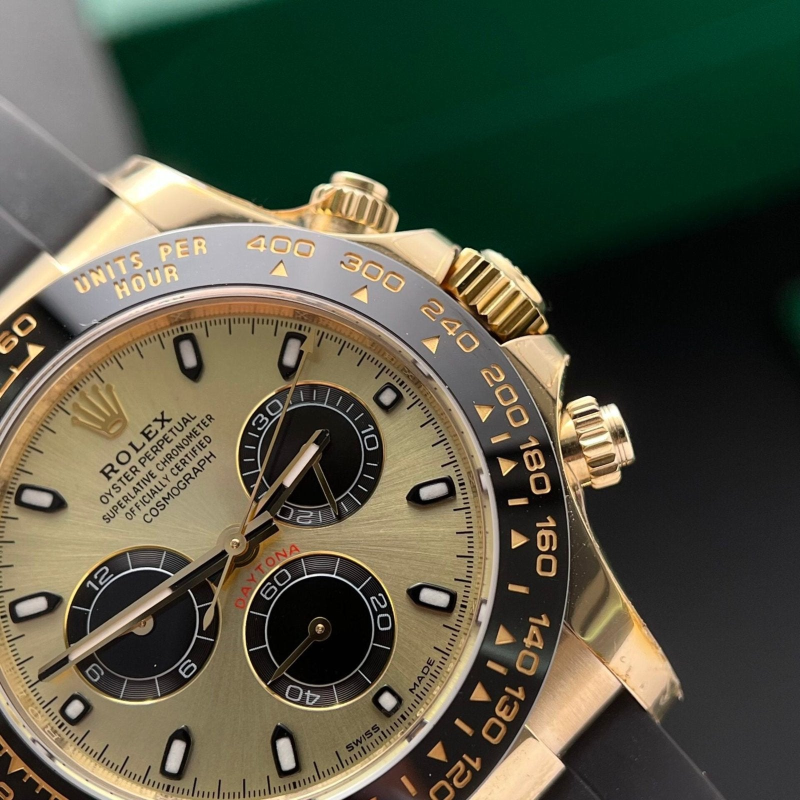 Rolex Watch Cosmograph Daytona 116518LN Dial Yellow 40mm