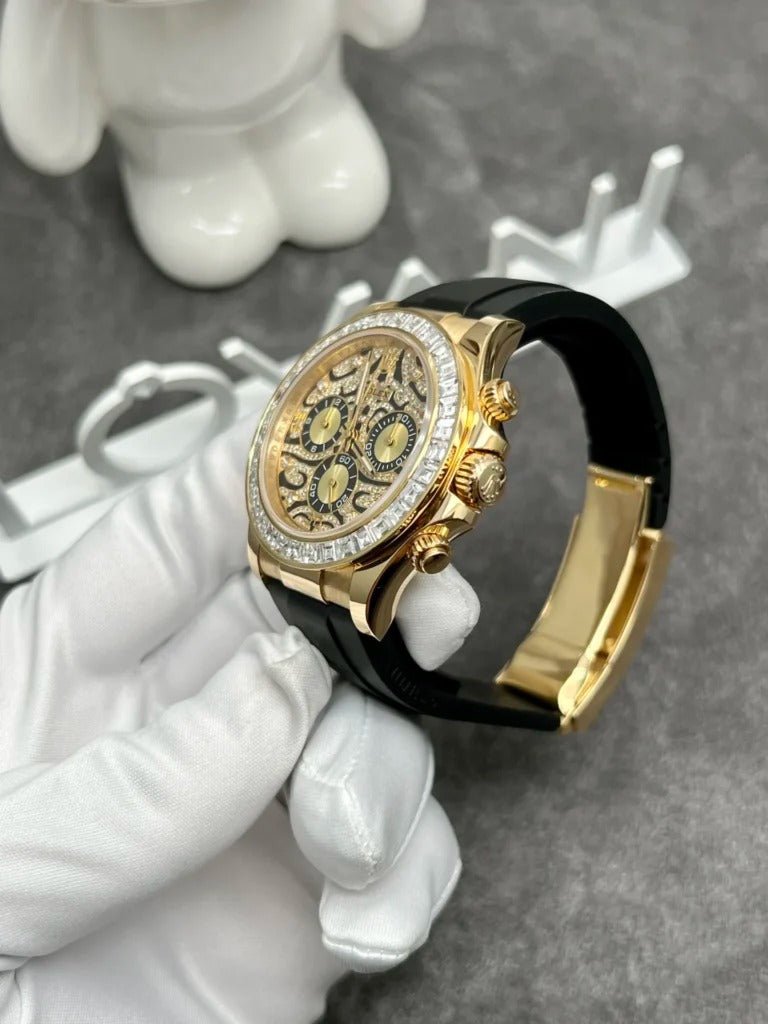 Rolex Solid Gold Watch and Diamonds Daytona 116588TBR 40mm