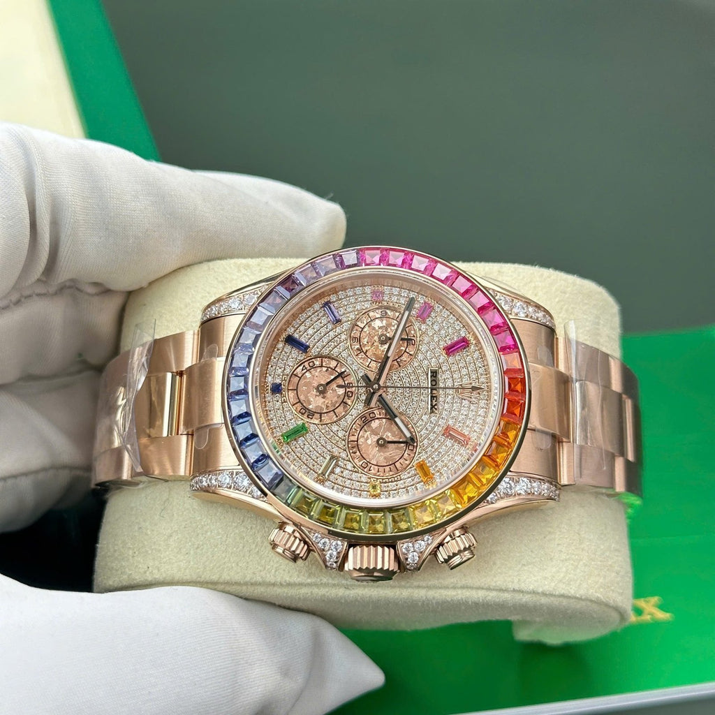 Rolex Cosmograph Daytona 116595 Rainbow Watch 40mm