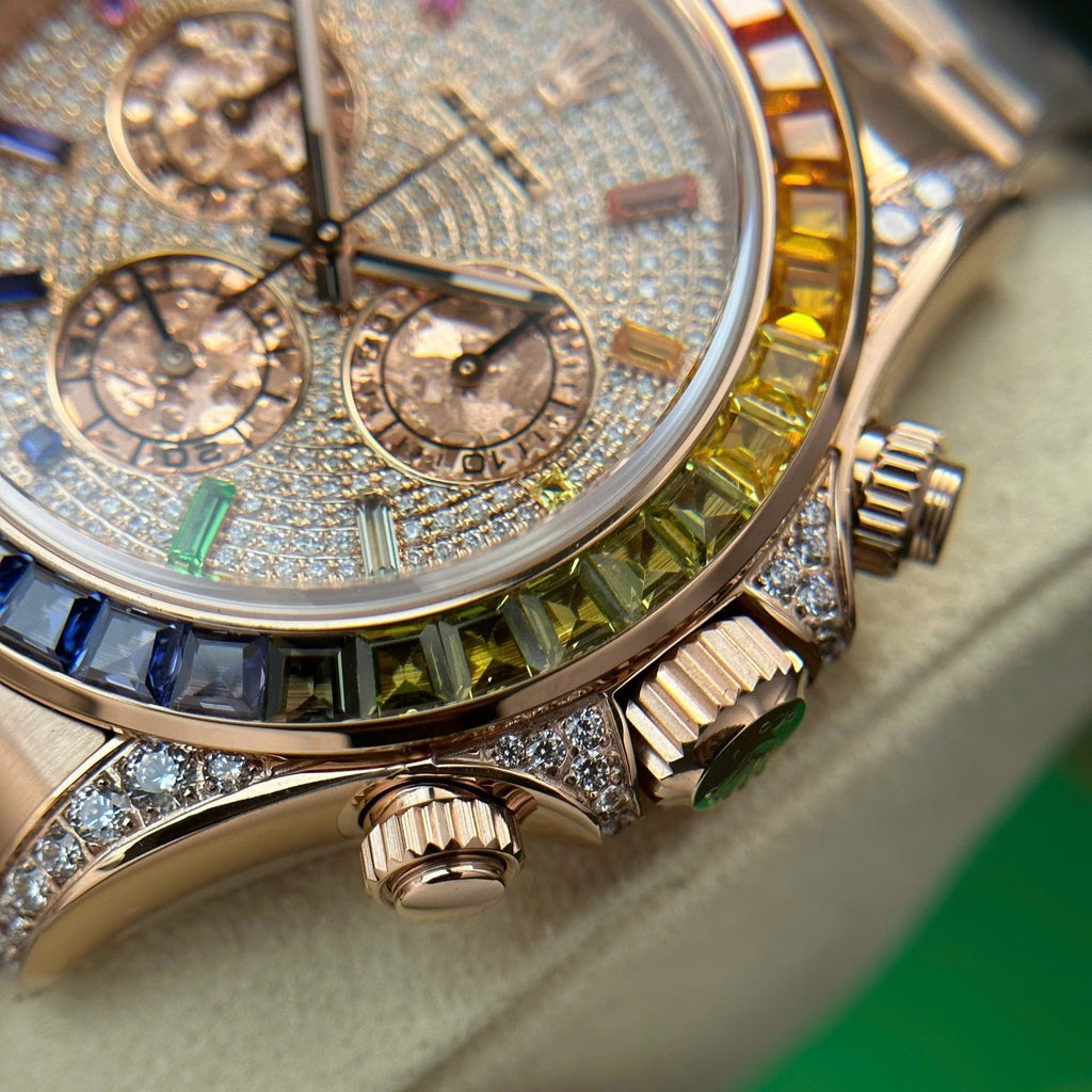 Rolex Cosmograph Daytona 116595 Rainbow Watch 40mm