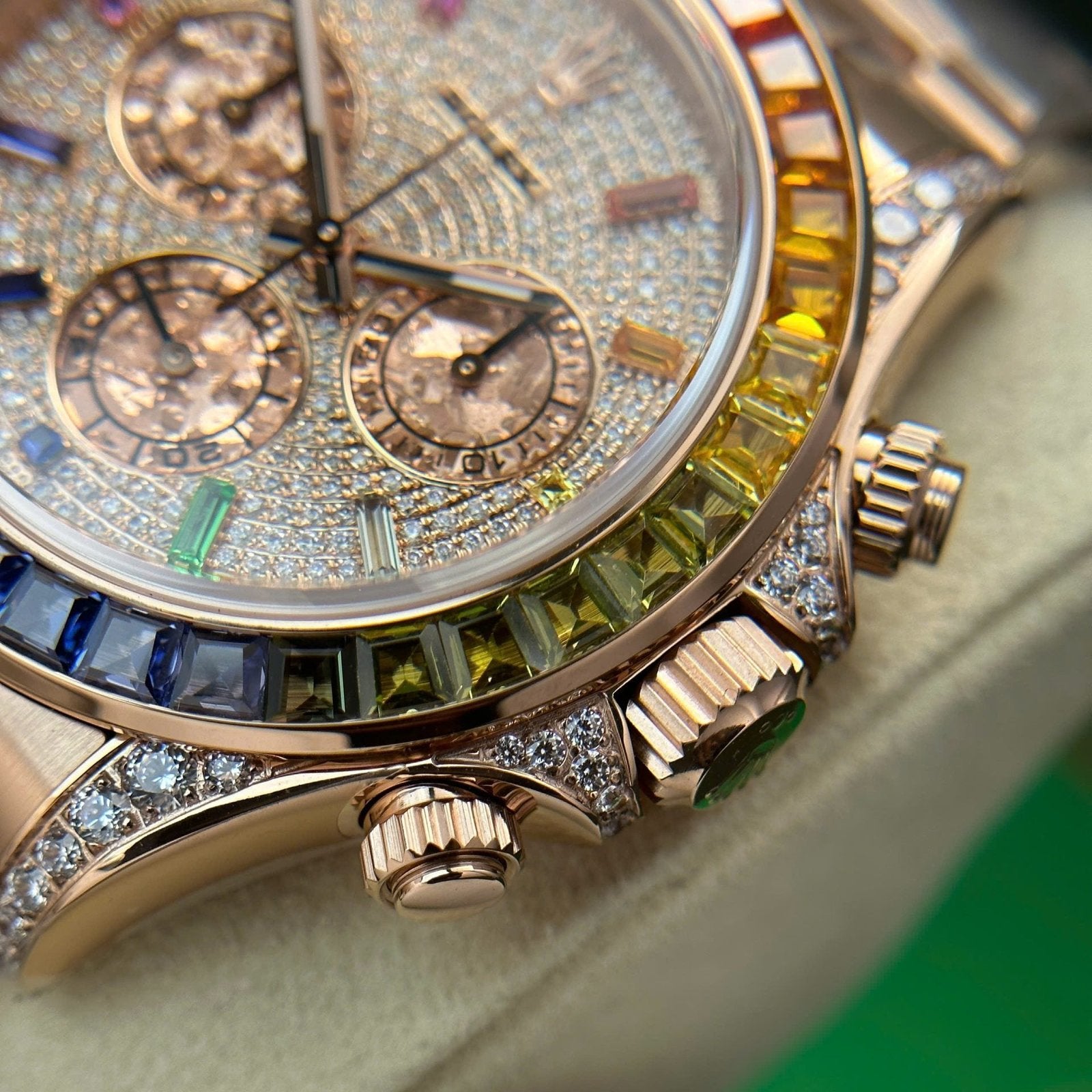 Rolex Cosmograph Daytona 116595 Rainbow Watch 40mm
