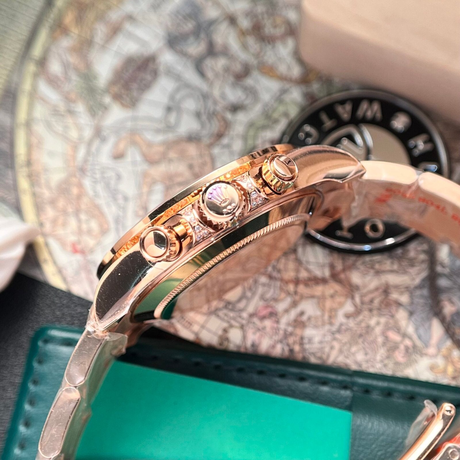 Rolex Watch Cosmograph Daytona 116595RBOW Black Dial 40mm