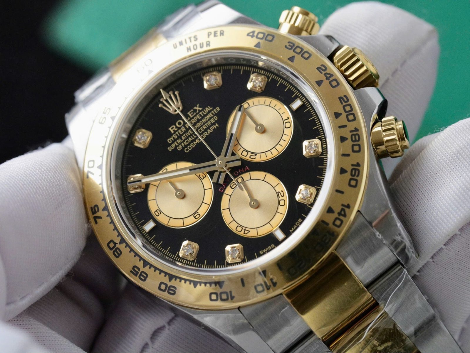 Rolex Cosmograph Daytona 126503 Watch Black Dial Oyster Strap 40mm