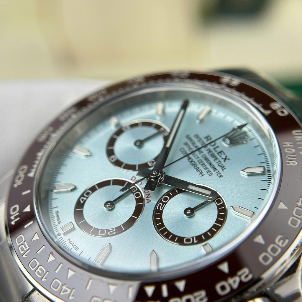 Rolex Cosmograph Daytona 126506 Watch Dial Ice Blue 40mm