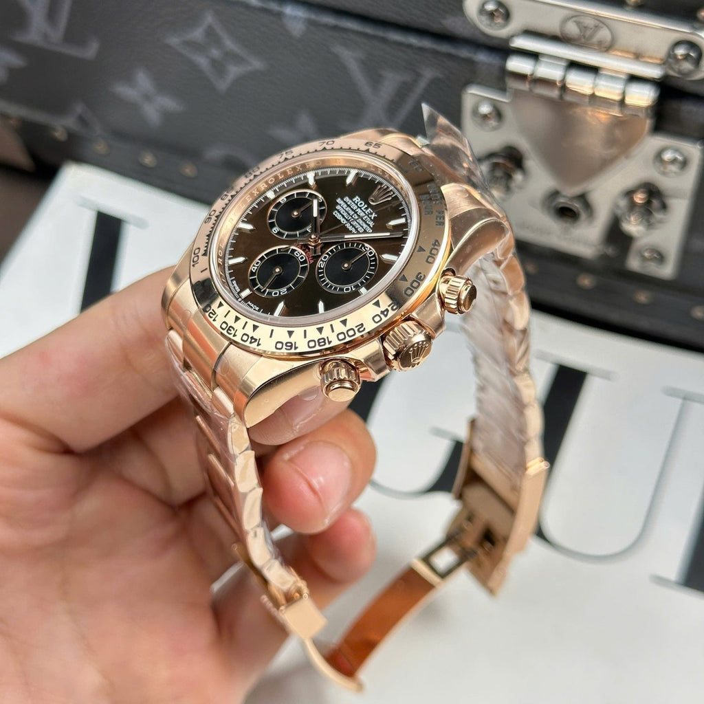 Rolex Cosmograph Daytona 126508 Watch Chocolate Dial Oyster Strap 40mm
