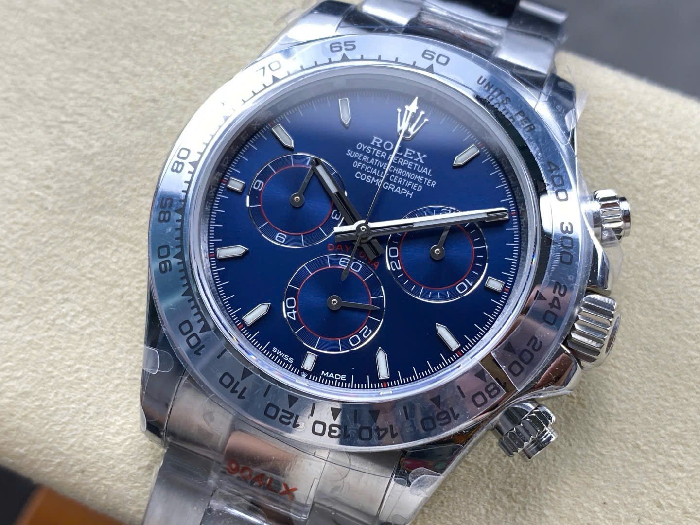 Rolex Cosmograph Daytona 126509 Watch Blue Dial 40mm