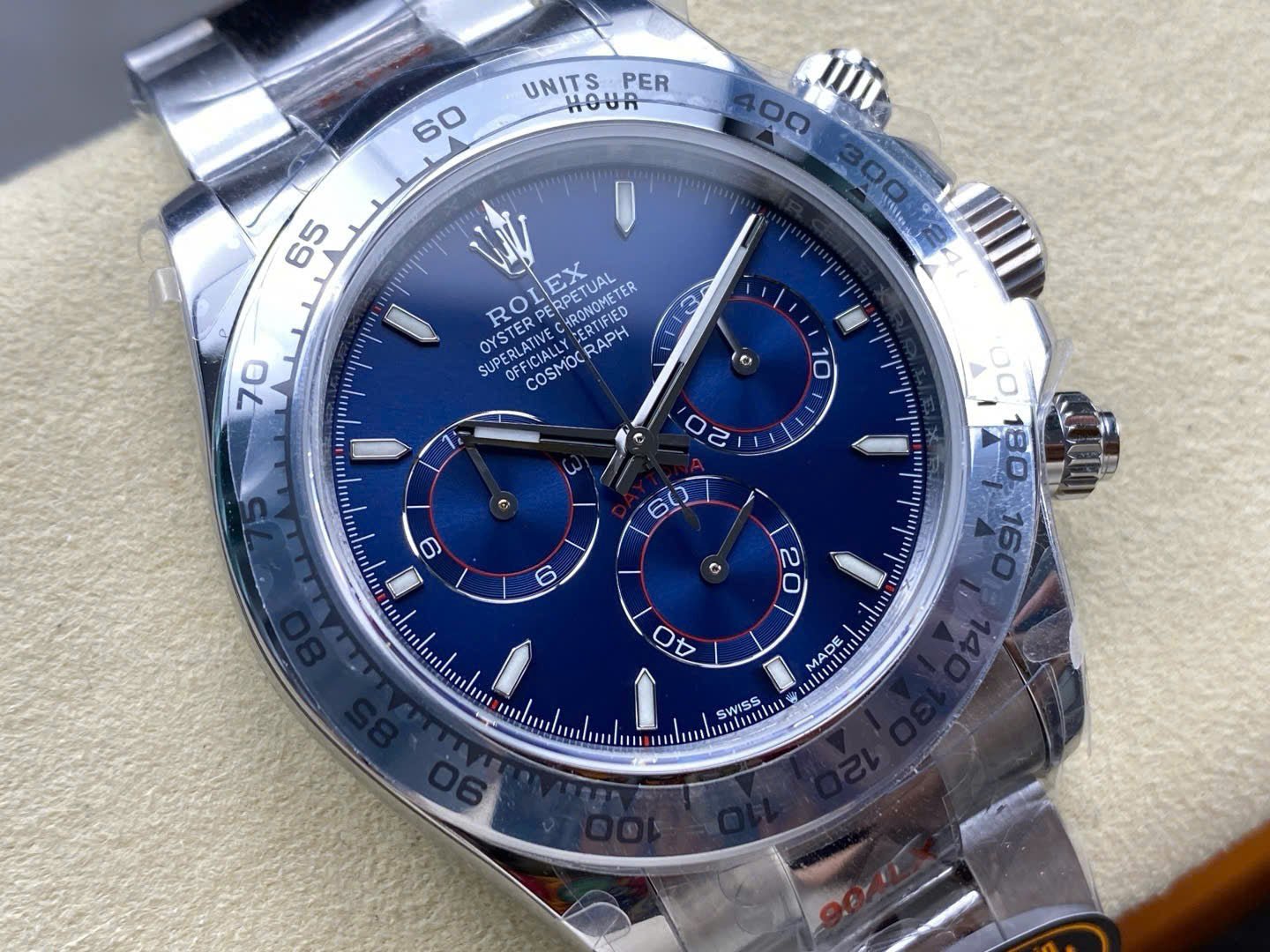 Rolex Cosmograph Daytona 126509 Watch Blue Dial 40mm