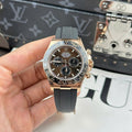 Rolex Cosmograph Daytona 126515 Watch Chocolate Dial Rubber Strap 40mm