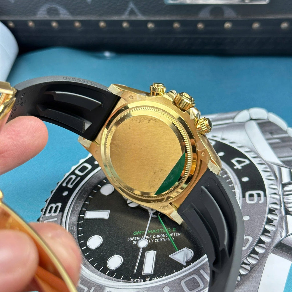 Rolex Cosmograph Daytona 126518LN Watch Turquoise Blue Lacquer Dial 40mm
