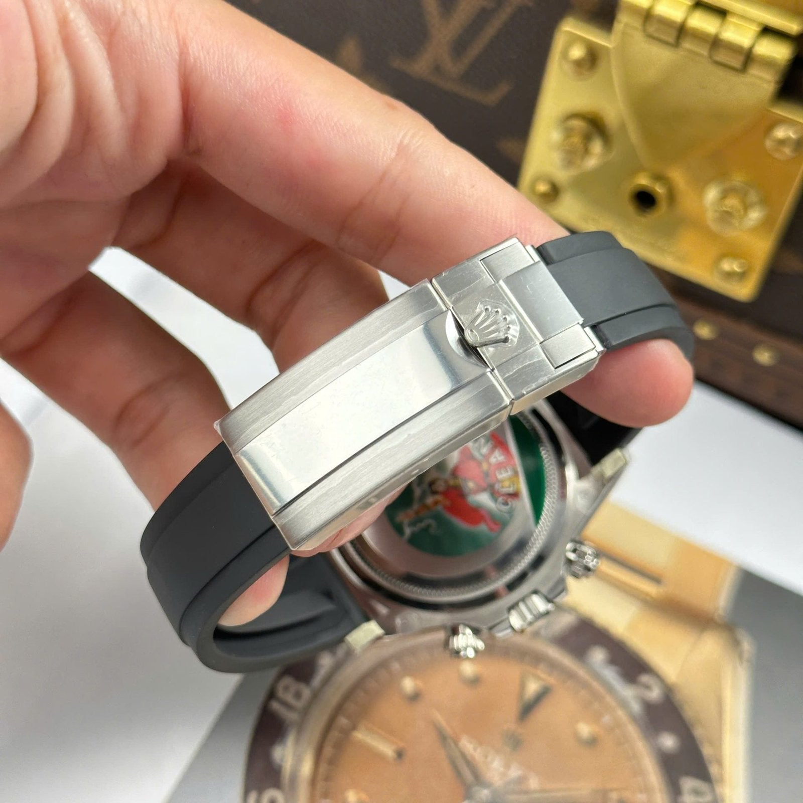 Rolex Cosmograph Daytona 126519L Watch Oysterflex Strap 40mm