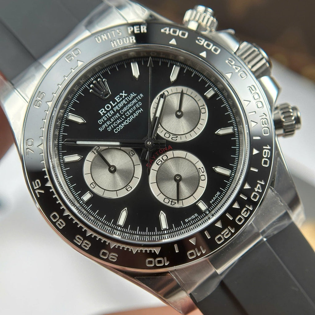 Rolex Cosmograph Daytona 126519L Watch Oysterflex Strap 40mm