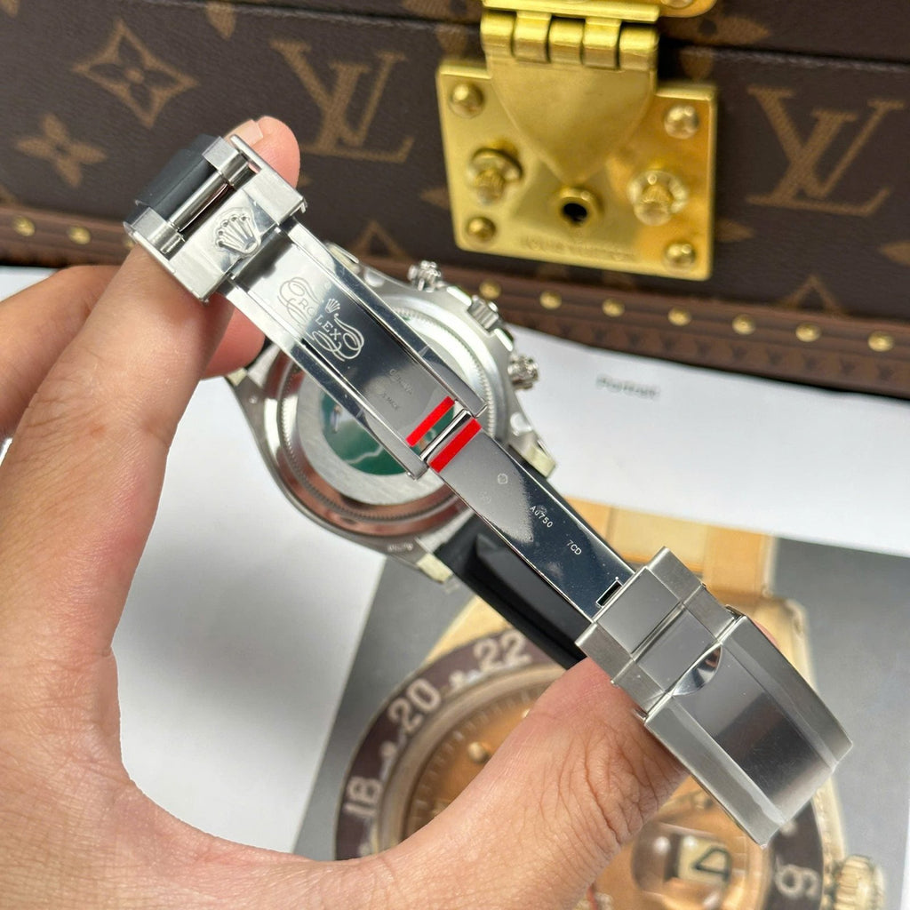 Rolex Cosmograph Daytona 126519L Watch Oysterflex Strap 40mm