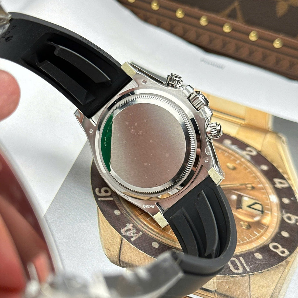 Rolex Cosmograph Daytona 126519LN Watch Black Dial Oysterflex Strap 40mm