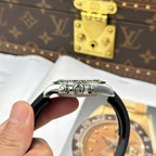Rolex Cosmograph Daytona 126519LN Watch Black Dial Oysterflex Strap 40mm