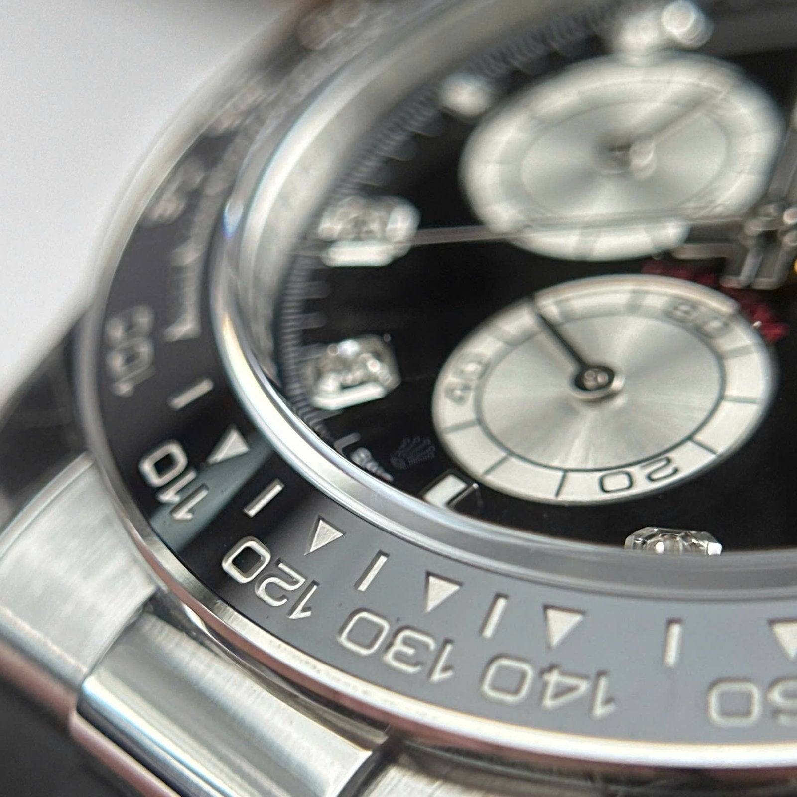 Rolex Cosmograph Daytona 126519LN Watch Black Dial Oysterflex Strap 40mm