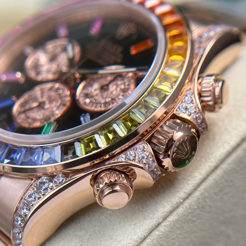Rolex Cosmograph Daytona Rainbow 116595 Watch 40mm