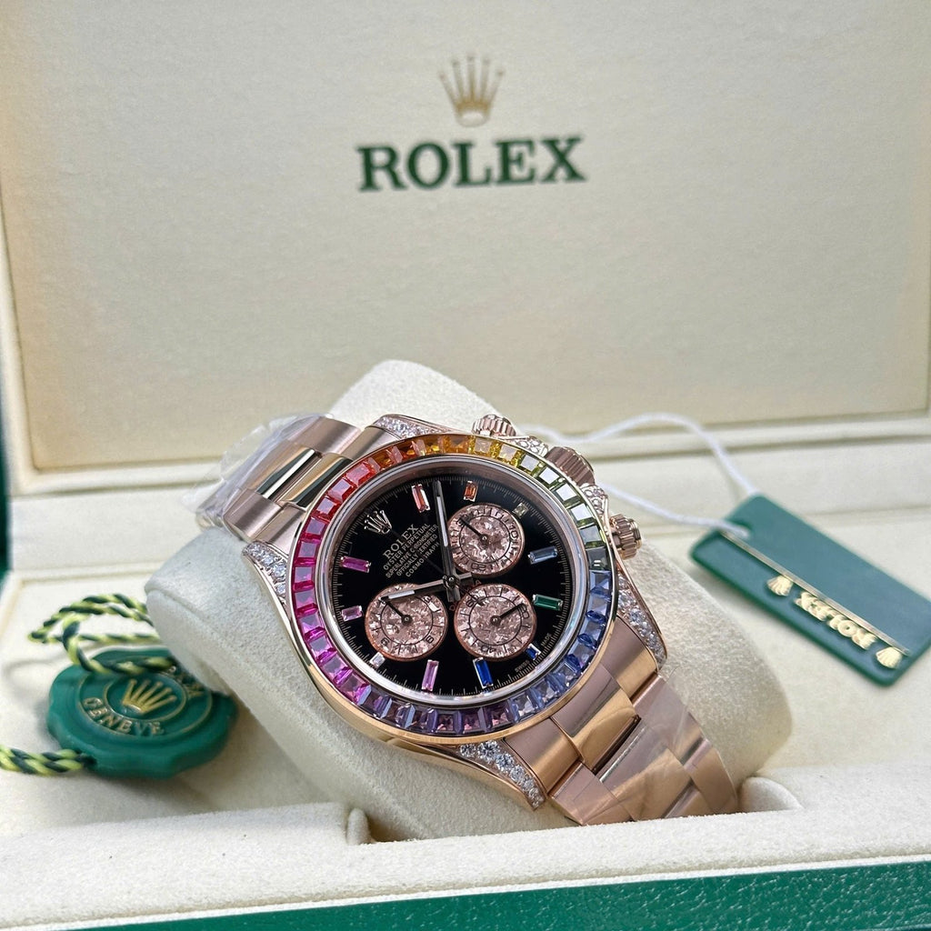 Rolex Cosmograph Daytona Rainbow 116595 Watch 40mm