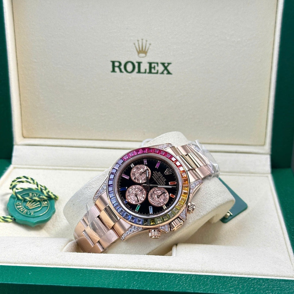 Rolex Cosmograph Daytona Rainbow 116595 Watch 40mm