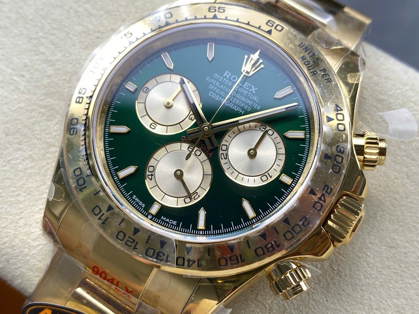Rolex Cosmograph Daytona Yellow Gold 126508 Loki Watch 40mm