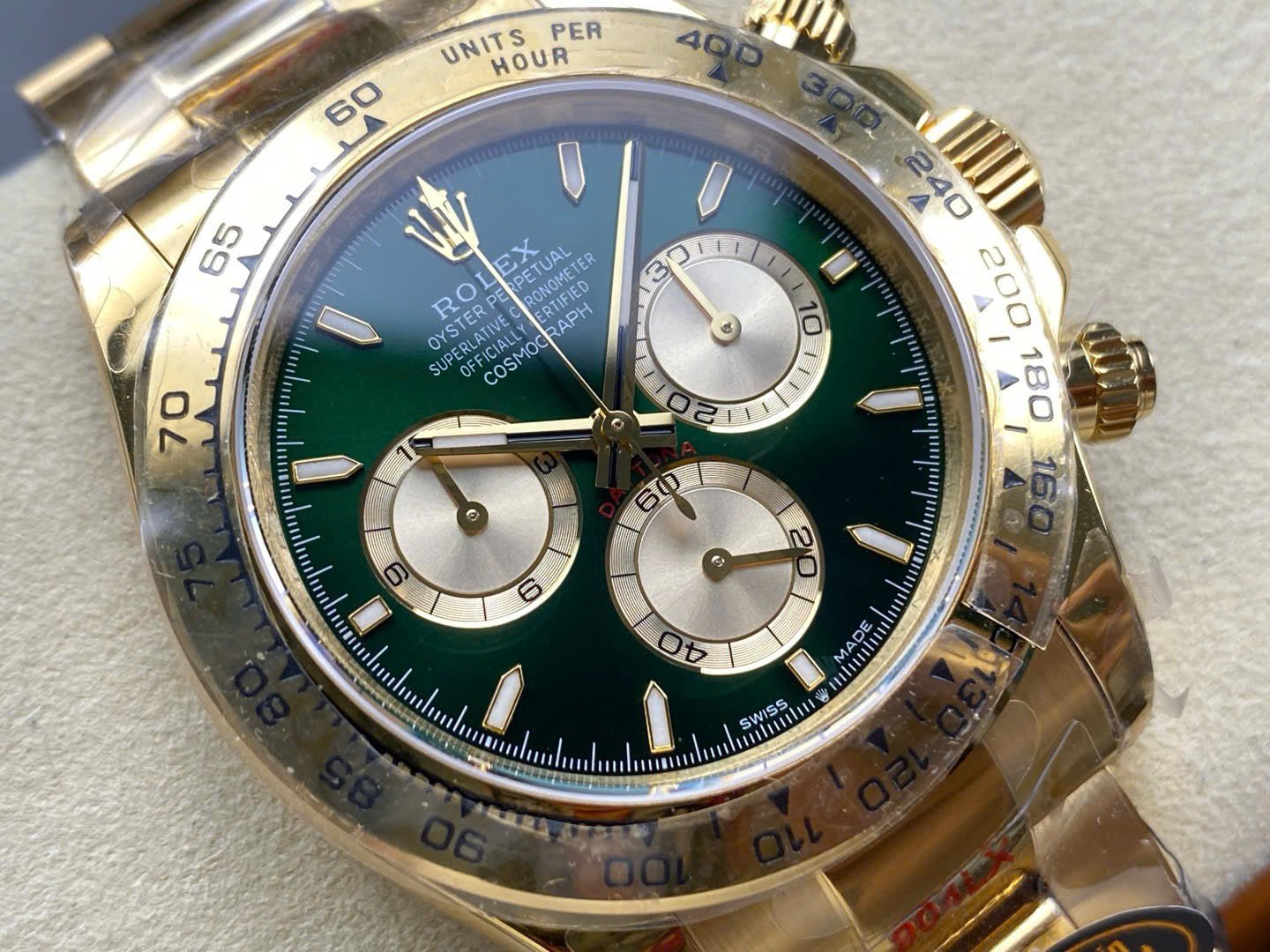 Rolex Cosmograph Daytona Yellow Gold 126508 Loki Watch 40mm