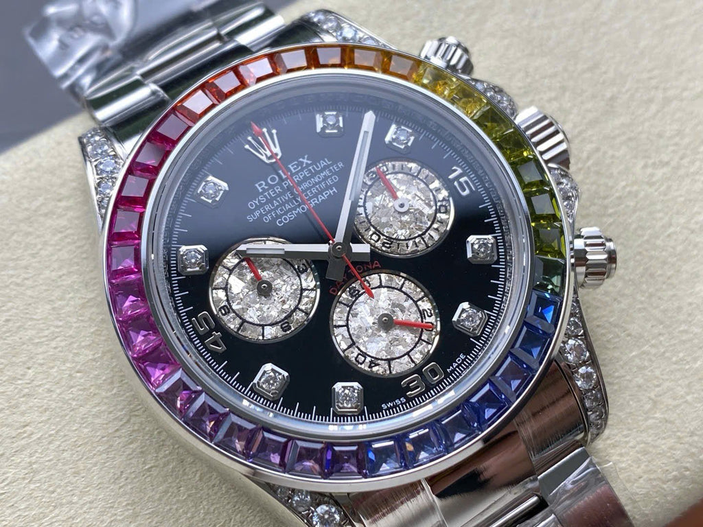 Rolex Cosmograph Rainbow Watch 40mm