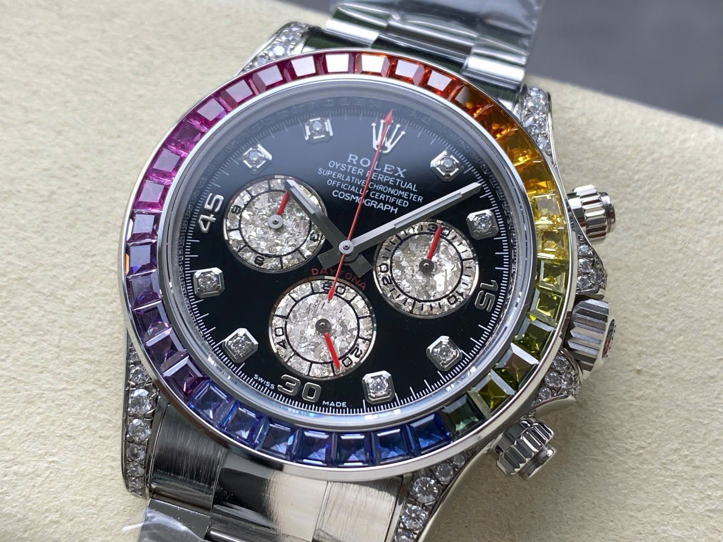 Rolex Cosmograph Rainbow Watch 40mm