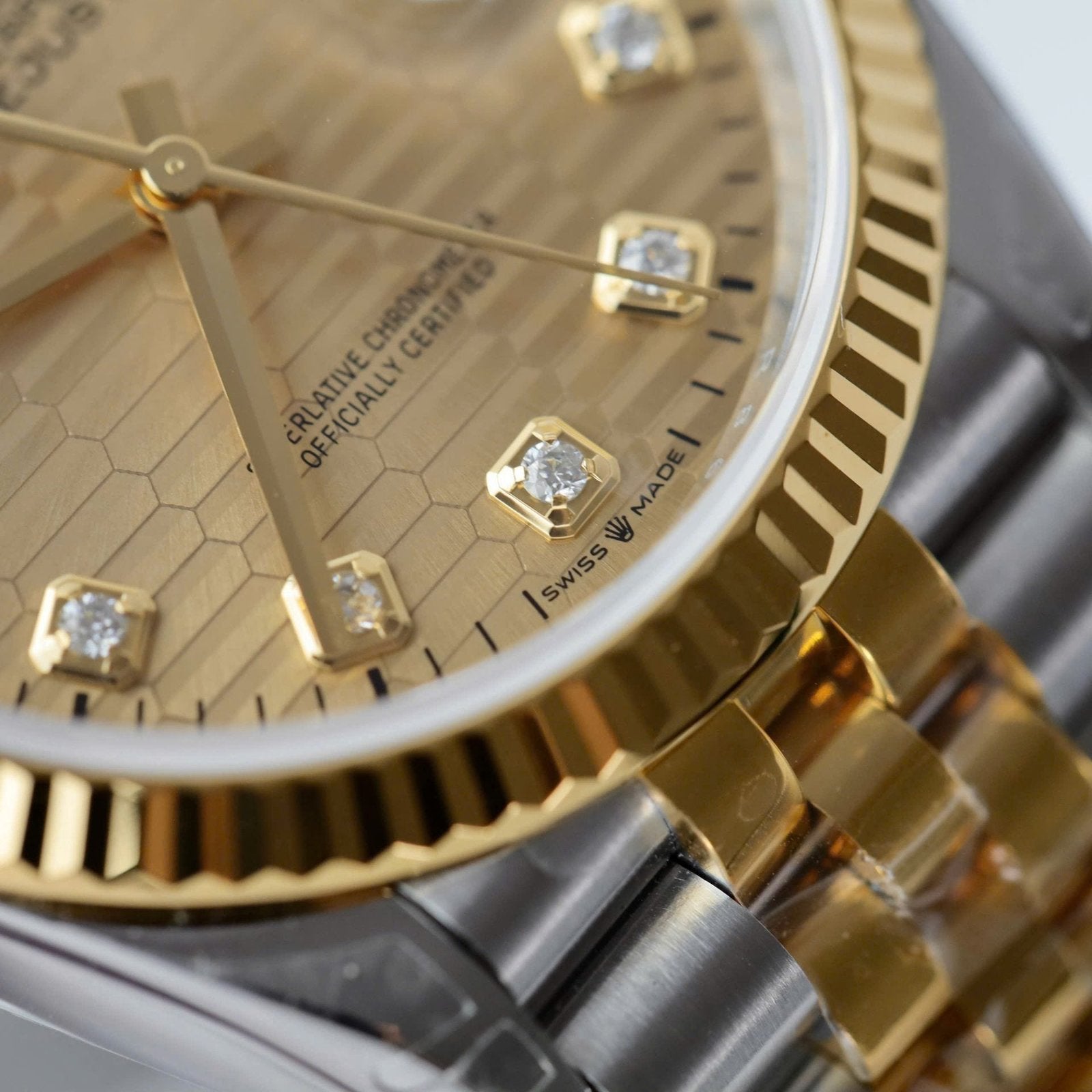 Rolex DateJust 126231 Watch Demi Motif Dial 36mm