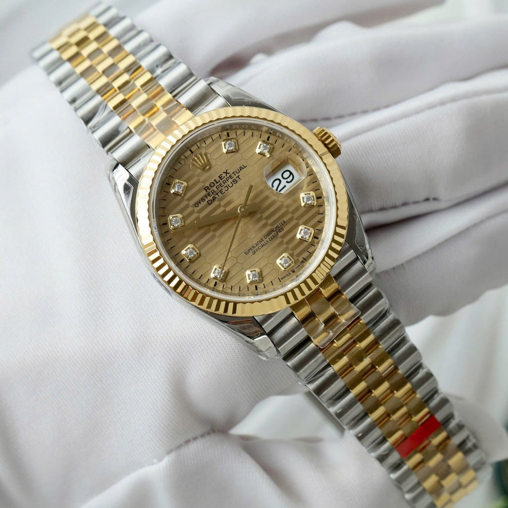 Rolex DateJust 126231 Watch Demi Motif Dial 36mm