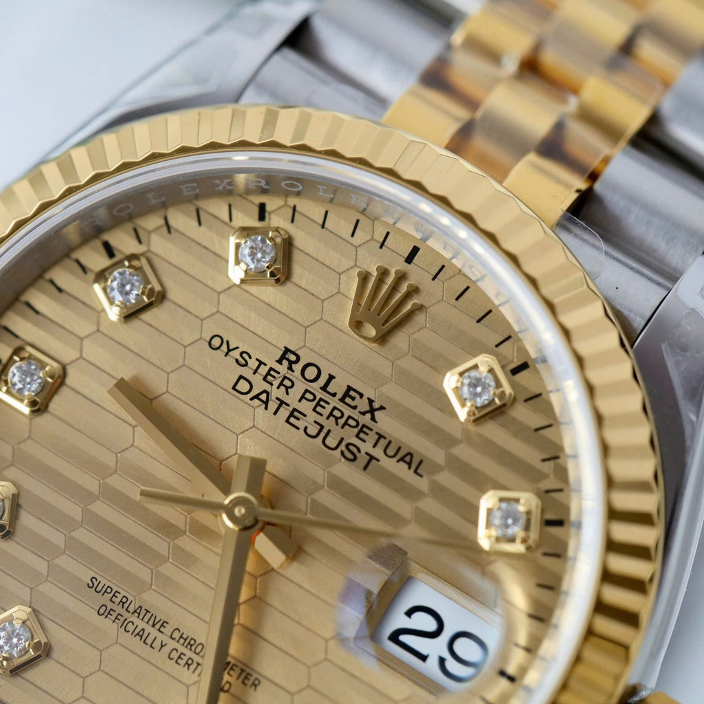 Rolex DateJust 126231 Watch Demi Motif Dial 36mm