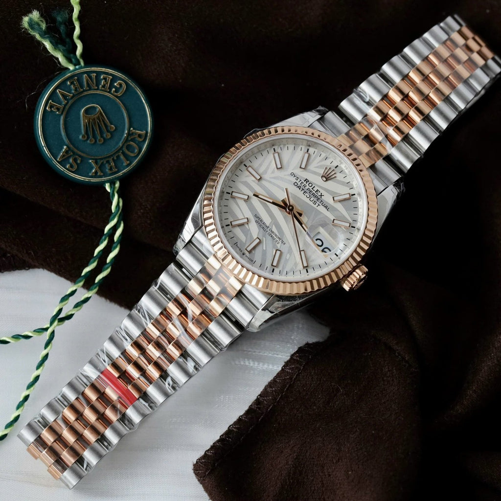 Rolex DateJust 126231 Best Watch Palm Dial 36mm