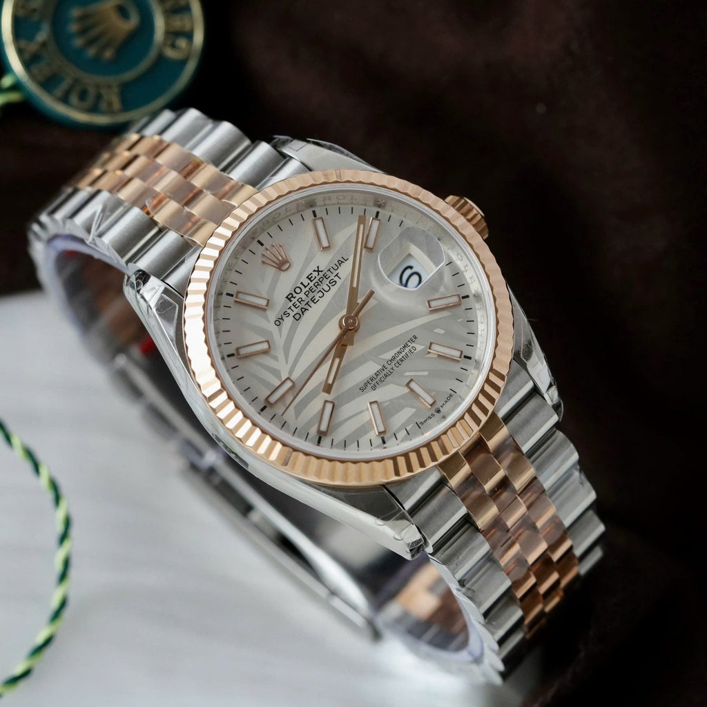 Rolex DateJust 126231 Best Watch Palm Dial 36mm