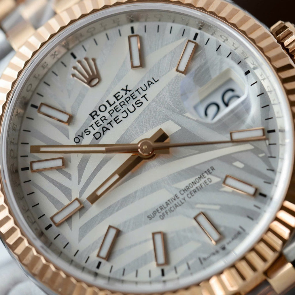 Rolex DateJust 126231 Best Watch Palm Dial 36mm