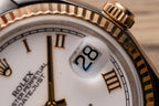 Rolex Date Just 126233 Watch Gold Wrapped White Dial 36mm