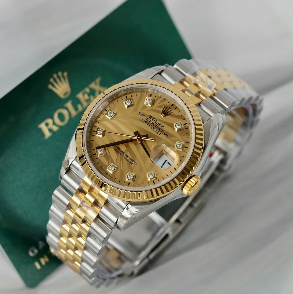 Rolex Watch DateJust 126233 Palm Dial 36mm